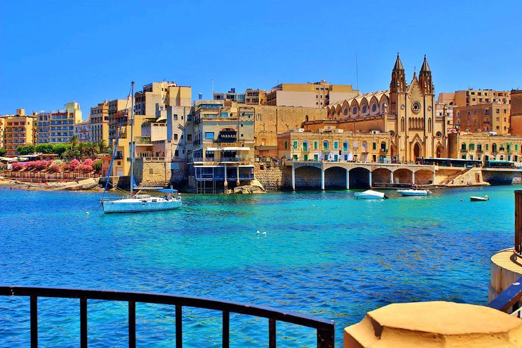 Marvellous Apartment In Tigne Point Sliema Exterior foto